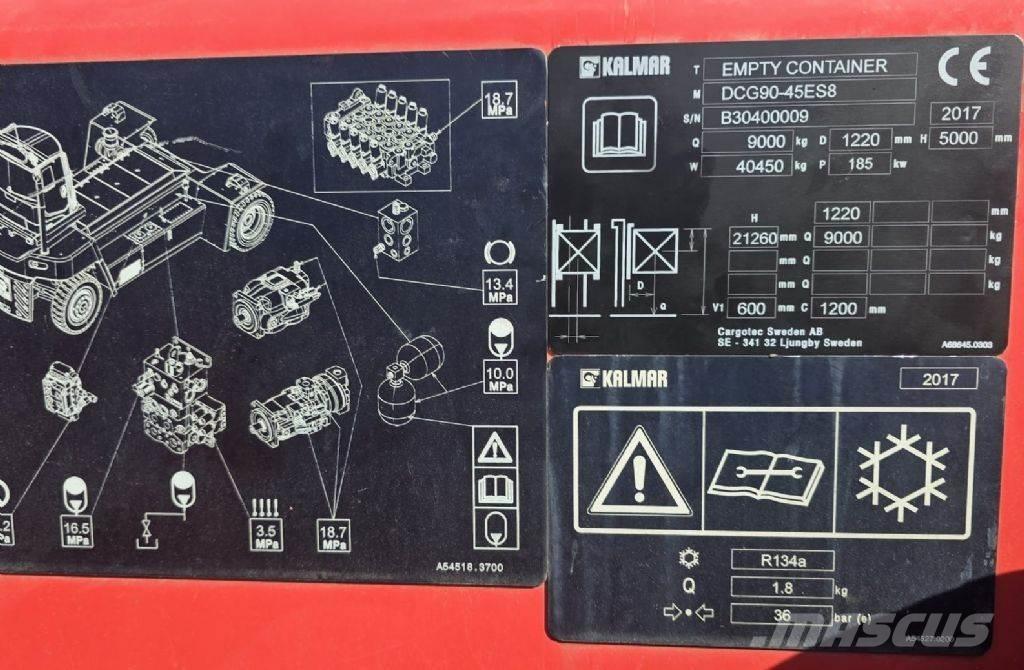 Kalmar DCG90-45ES8 Carretillas para contenedores