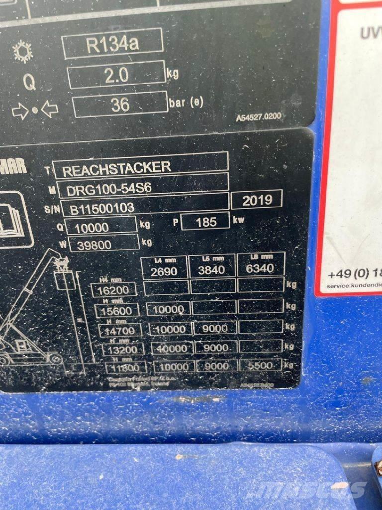 Kalmar DRG100-54S6 Manipulador de contenedores