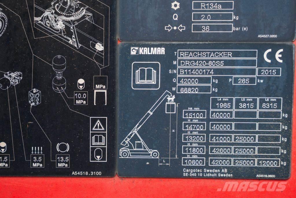 Kalmar DRG420-60S5 Manipulador de contenedores