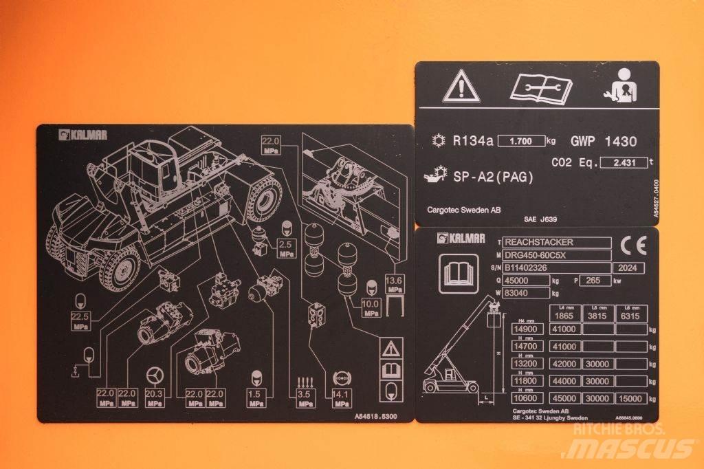 Kalmar DRG450-60C5X Manipulador de contenedores