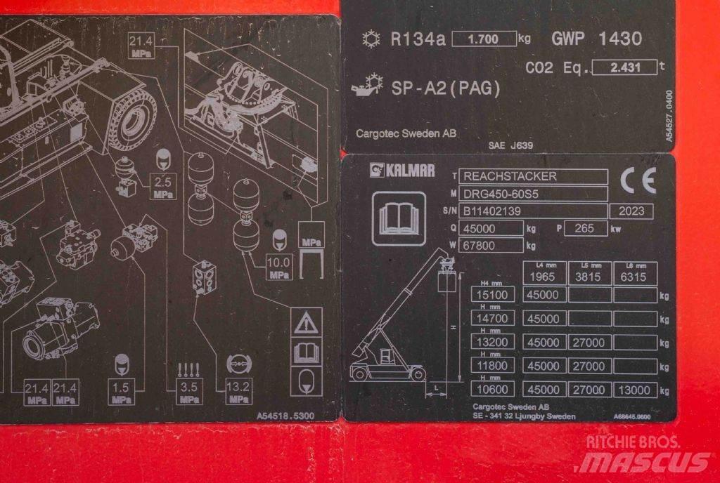 Kalmar DRG450-60S5 Manipulador de contenedores