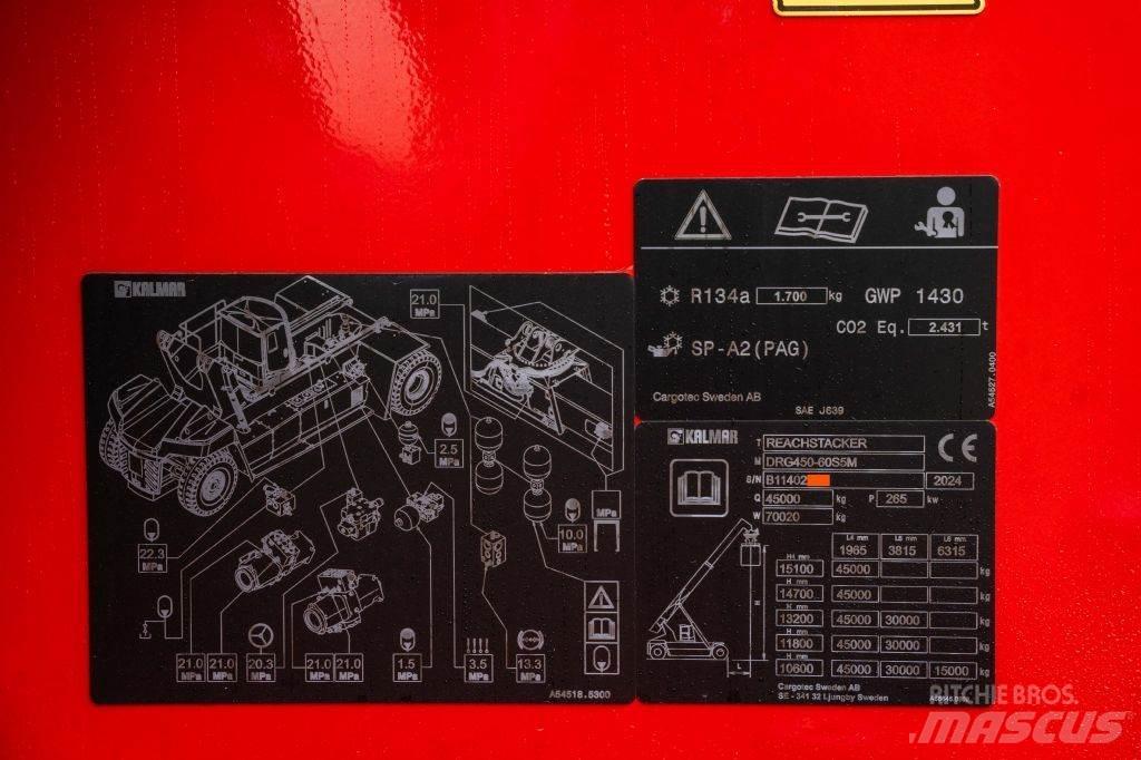 Kalmar DRG450-60S5M Manipulador de contenedores
