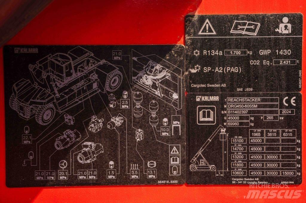 Kalmar DRG450-60S5M Manipulador de contenedores