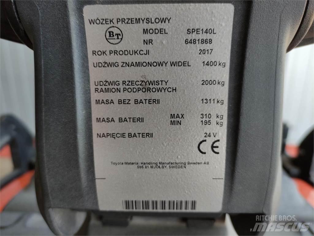 BT SPE140 L Apiladores eléctricos