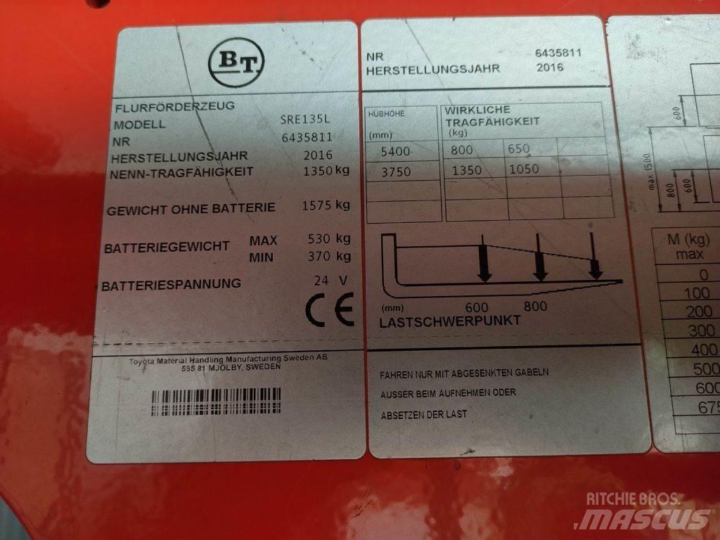 BT SRE 135L Carretillas de horquilla eléctrica