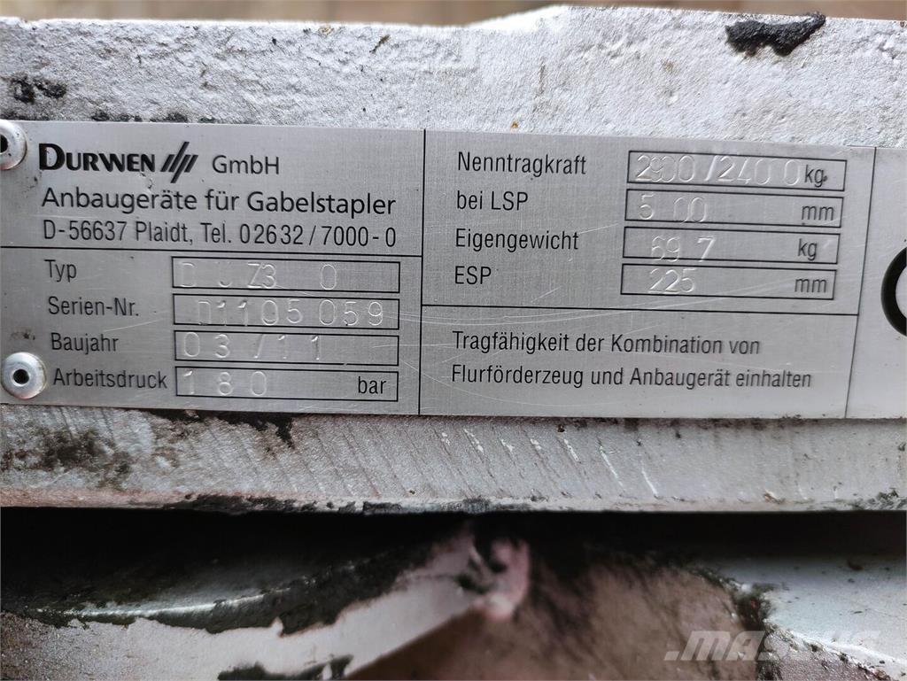 Durwen DU73 0 Horquillas