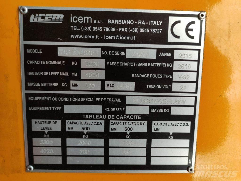 Icem CTS20/402 FT Carretillas retráctiles