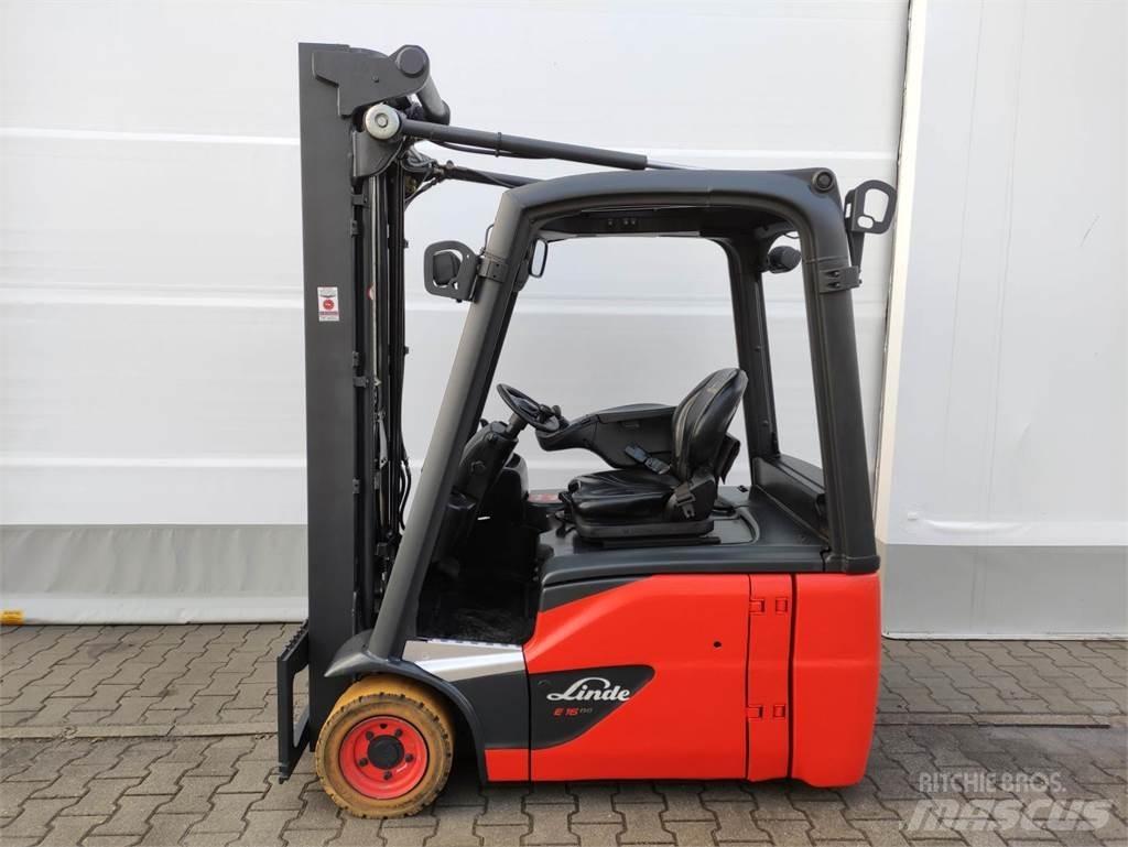 Linde E16-02-386-EVO Carretillas de horquilla eléctrica