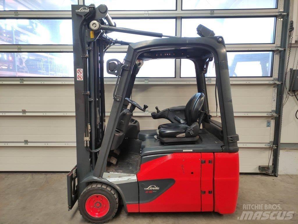 Linde E16-02-386-EVO Carretillas de horquilla eléctrica