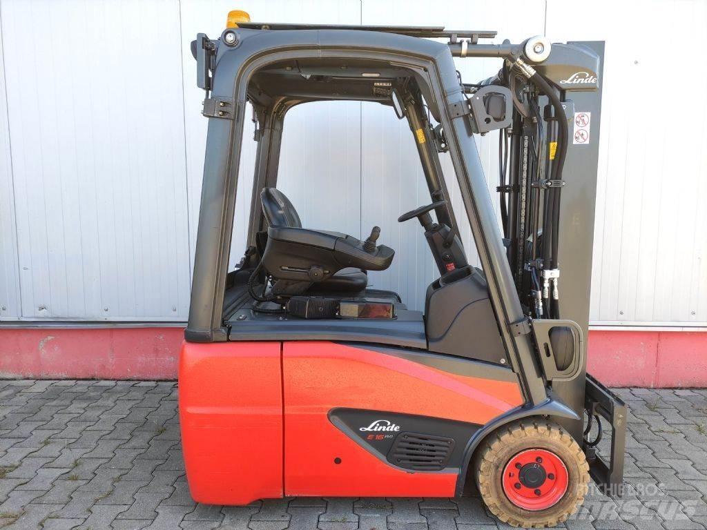 Linde E16C-02-386 EVO Carretillas de horquilla eléctrica