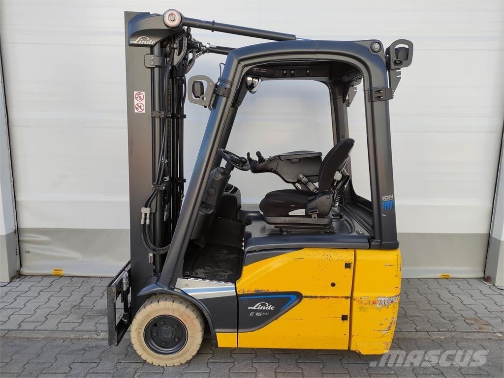 Linde E16C-02-386 EVO Carretillas de horquilla eléctrica
