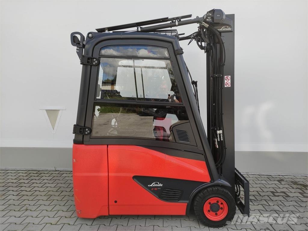 Linde E16H-02-386-EVO Carretillas de horquilla eléctrica