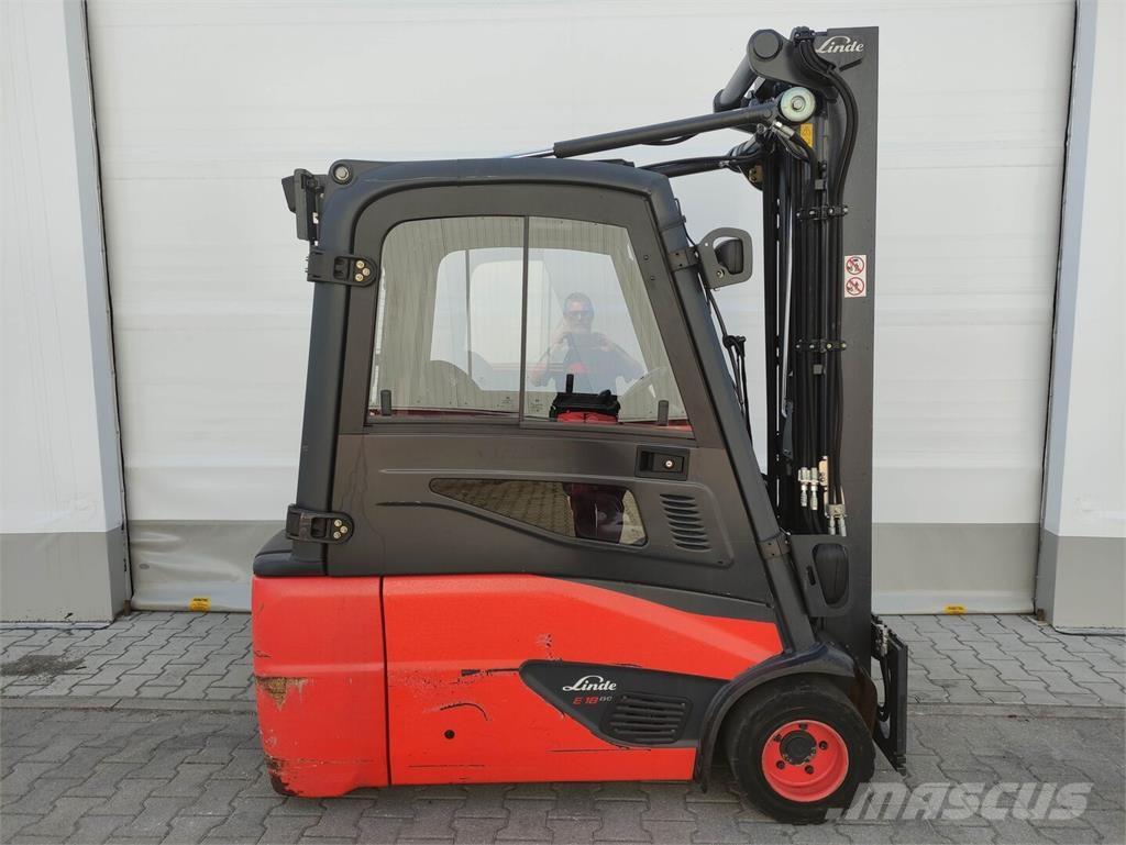 Linde E18L-02-386 Carretillas de horquilla eléctrica