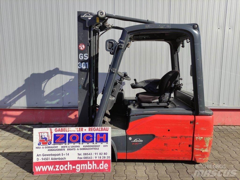 Linde E20L-02-386 Carretillas de horquilla eléctrica