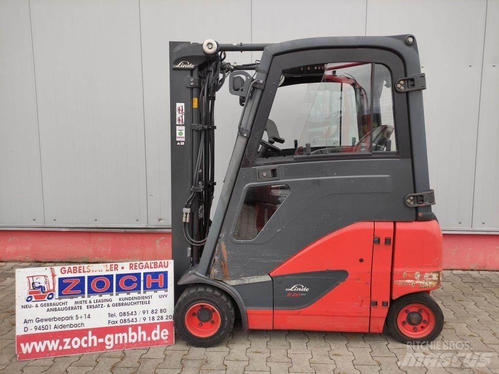 Linde E20PH-02-386 EVO Carretillas de horquilla eléctrica