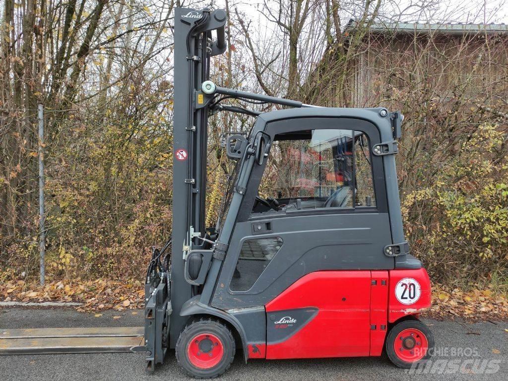 Linde E20PL-02-386 EVO Carretillas de horquilla eléctrica