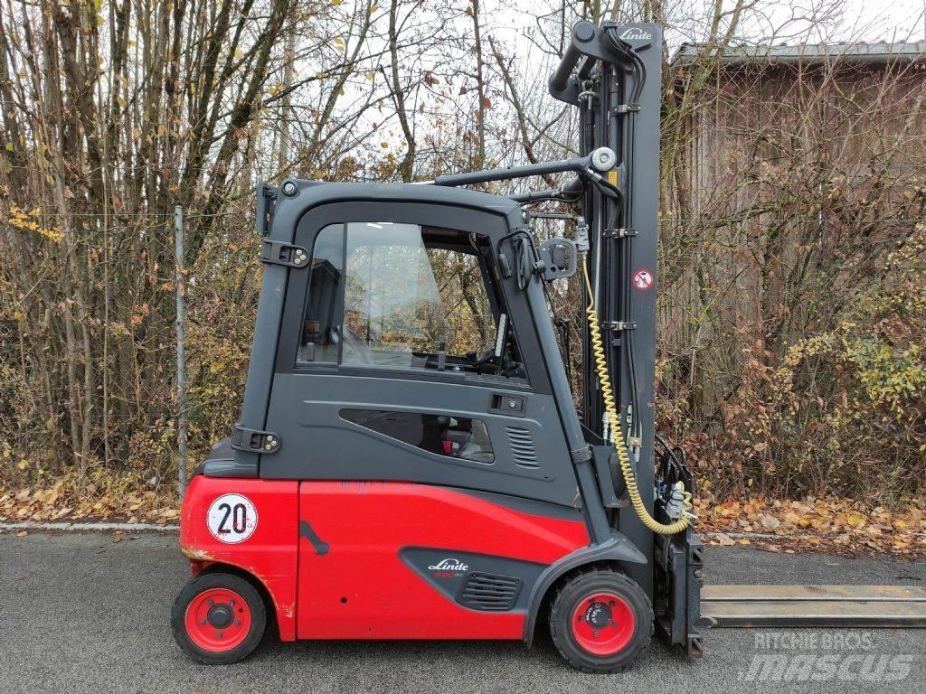 Linde E20PL-02-386 EVO Carretillas de horquilla eléctrica