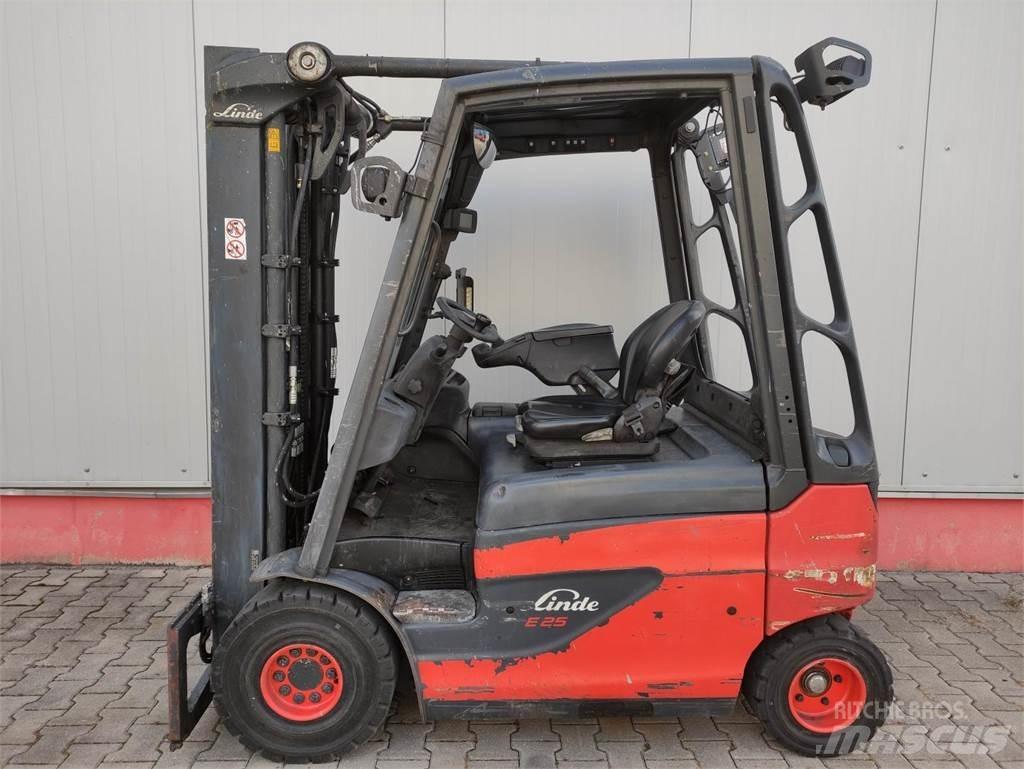 Linde E25-01-387 Carretillas de horquilla eléctrica