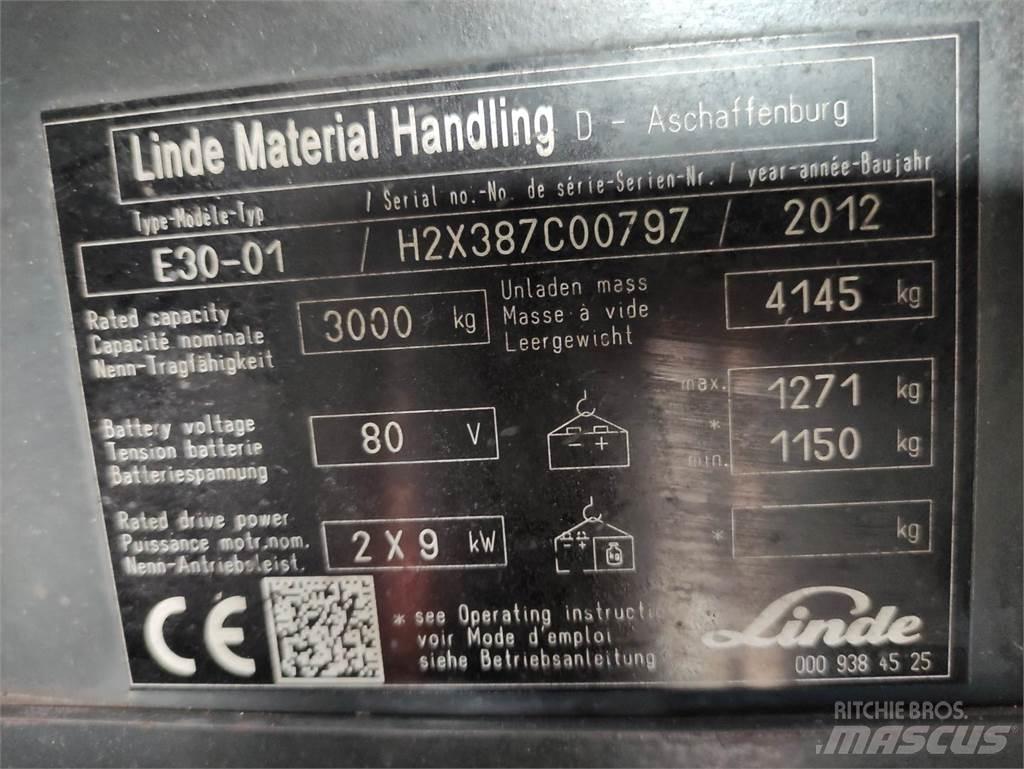 Linde E30-01-387 Carretillas de horquilla eléctrica