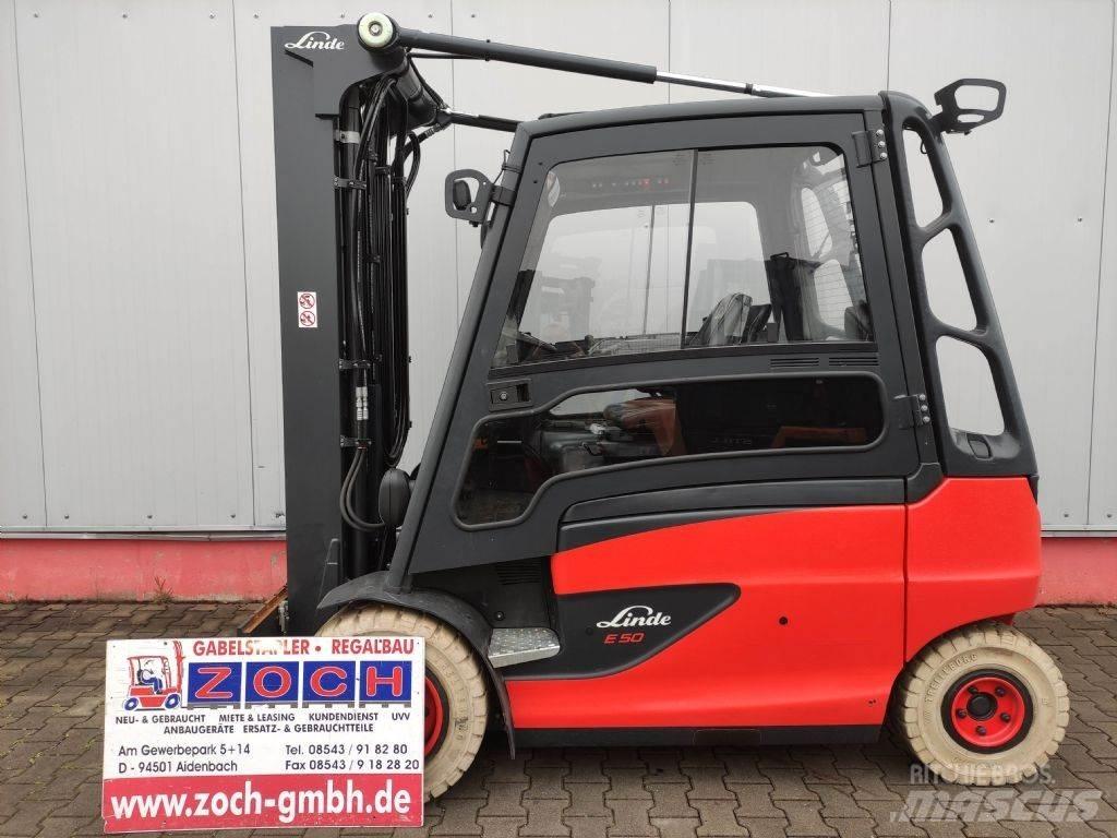 Linde E50HL-01-388 Carretillas de horquilla eléctrica