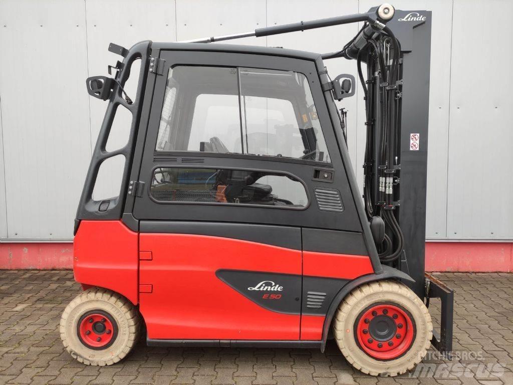 Linde E50HL-01-388 Carretillas de horquilla eléctrica