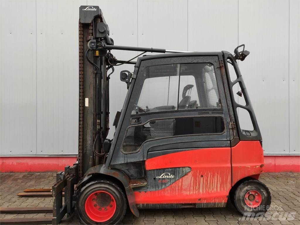 Linde E50HL-01-388 Carretillas de horquilla eléctrica