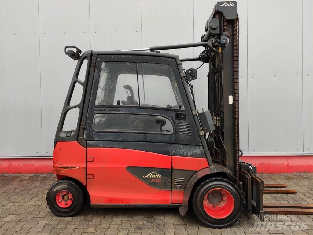 Linde E50HL-01-388 Carretillas de horquilla eléctrica