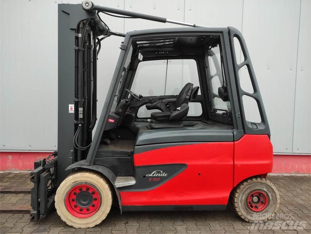 Linde E50HL-01-600 Carretillas de horquilla eléctrica