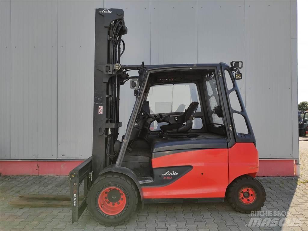 Linde E50HL-01/600-388 Carretillas de horquilla eléctrica
