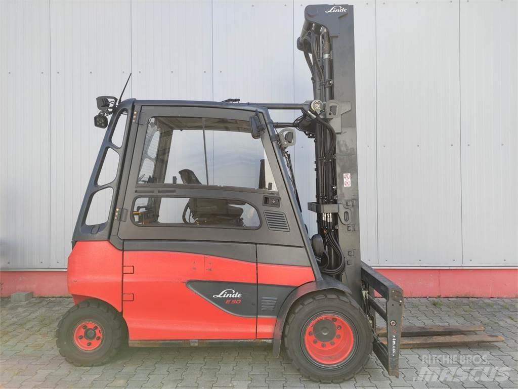 Linde E50HL-01/600-388 Carretillas de horquilla eléctrica