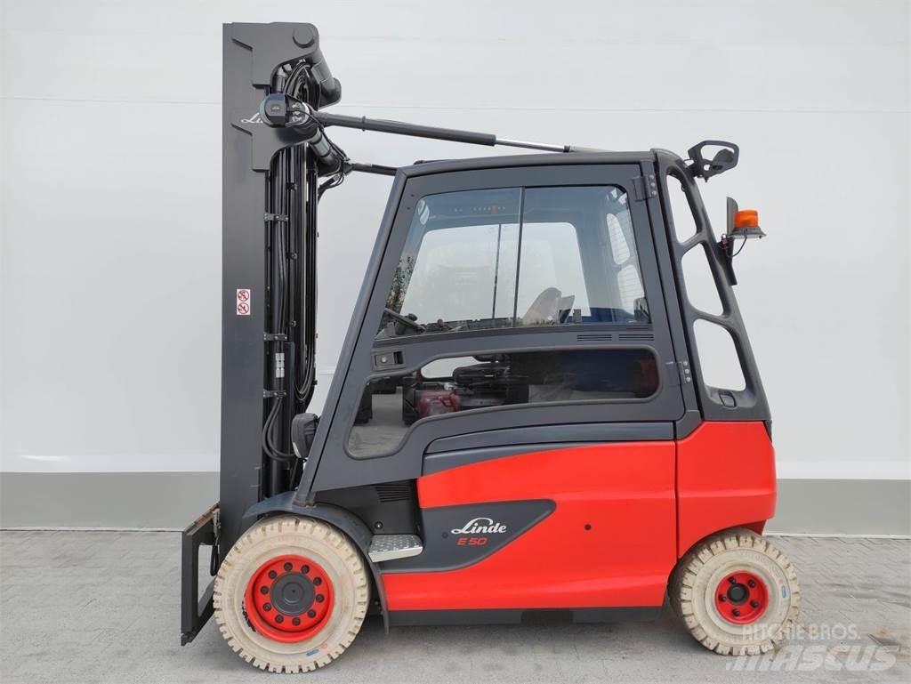 Linde E50HL-388 Carretillas de horquilla eléctrica