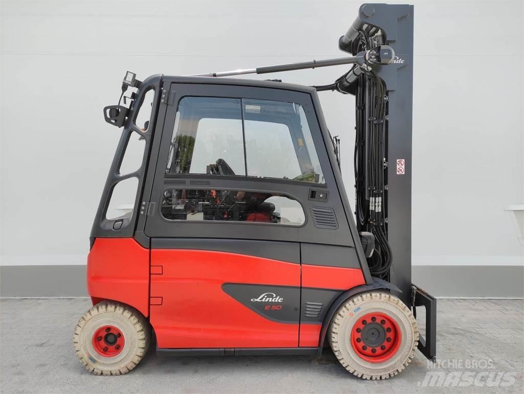 Linde E50HL-388 Carretillas de horquilla eléctrica