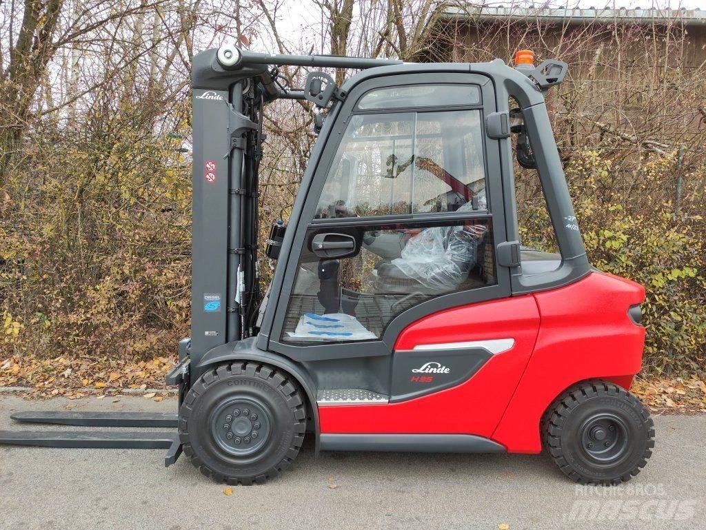 Linde H35D-01-120 Carretillas diesel