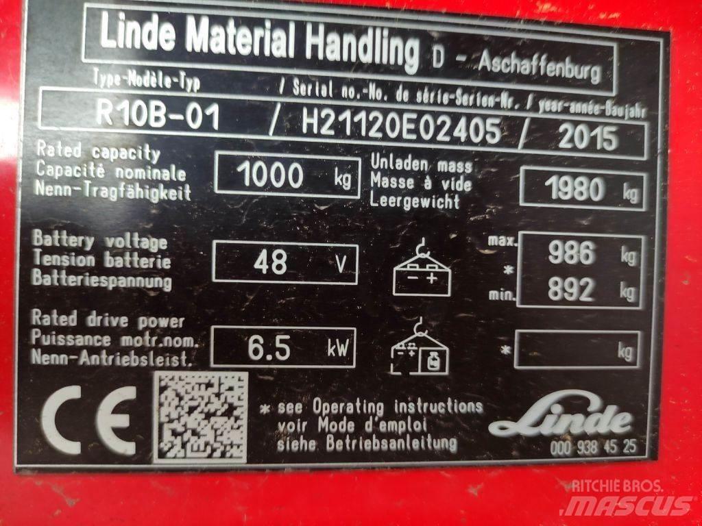 Linde R10B-01-112 Carretillas retráctiles