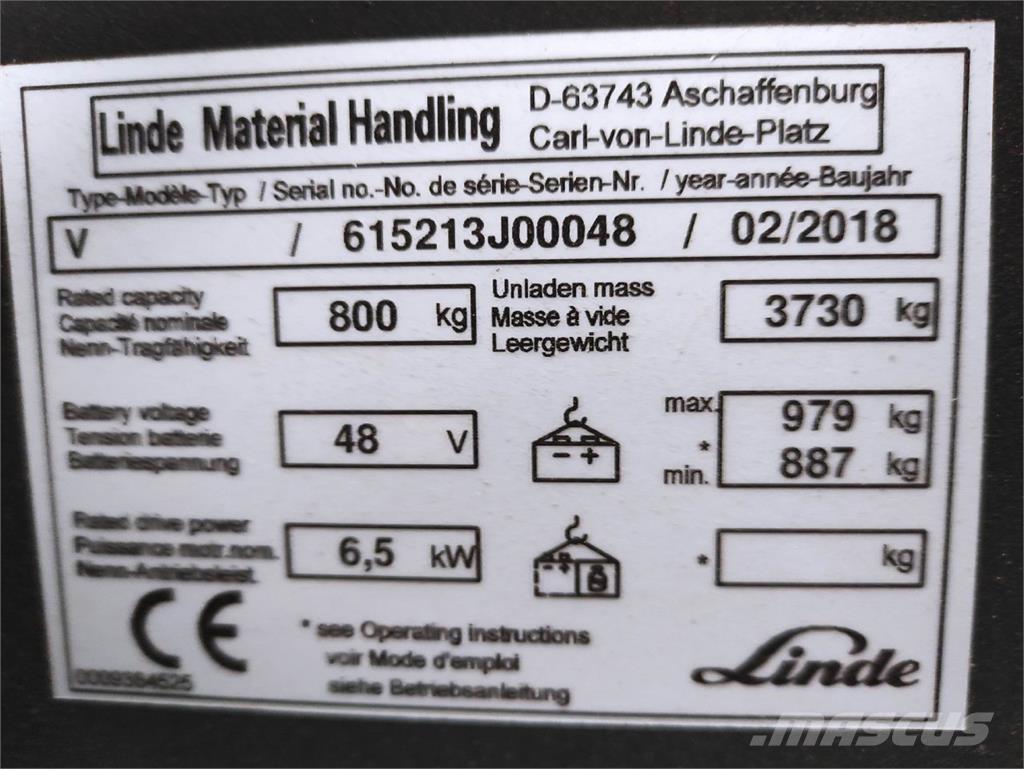 Linde V Modular Recogepedidos de gran altura