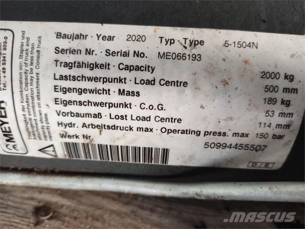 Meyer 5-1504N Almacenaje - Otros