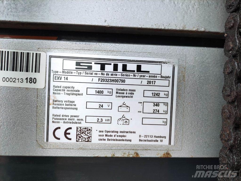 Still EXV 14 Apiladores eléctricos