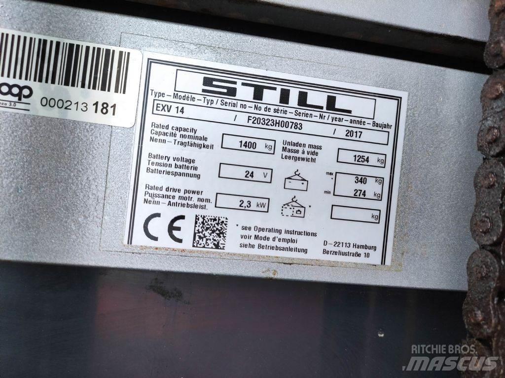 Still EXV 14 *Lack NEU* Apiladores eléctricos