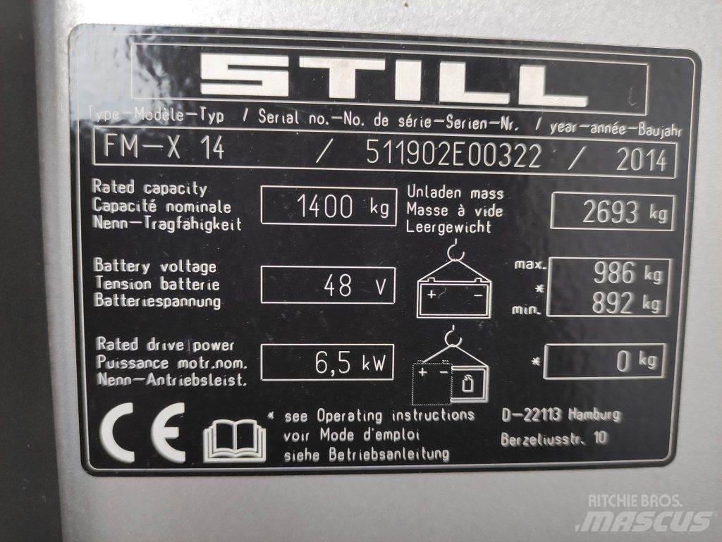 Still FM-X-14 Carretillas retráctiles