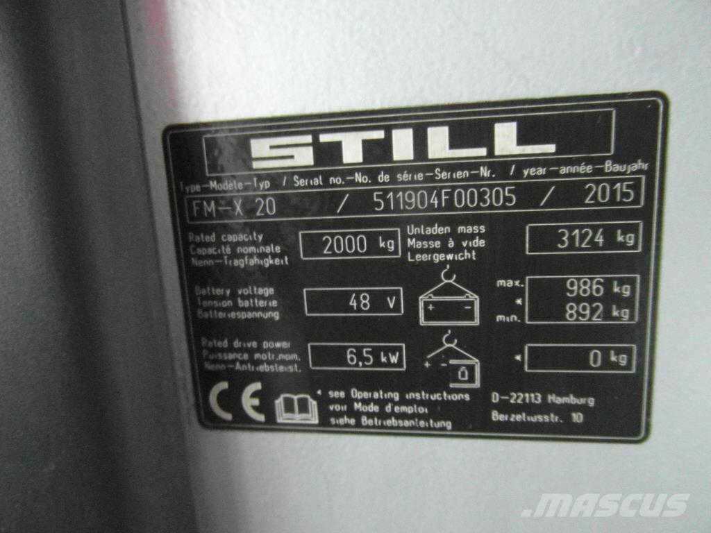 Still FM-X-20 Carretillas retráctiles