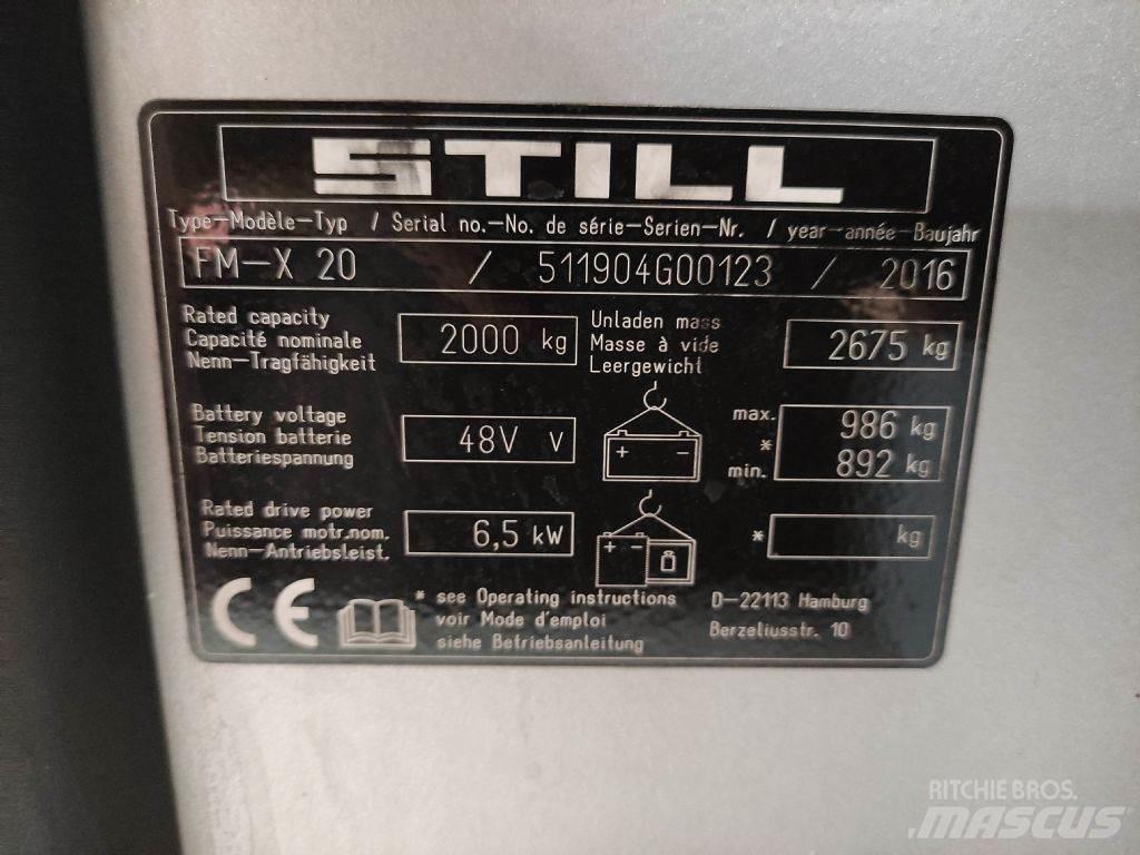 Still FM-X-20 Carretillas retráctiles