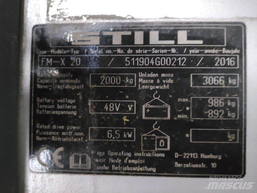 Still FM-X-20 Carretillas retráctiles
