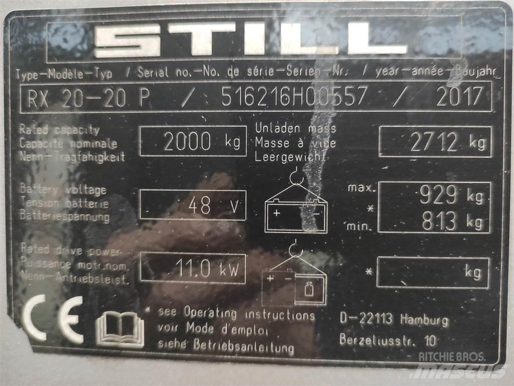 Still RX20-20 P Carretillas de horquilla eléctrica