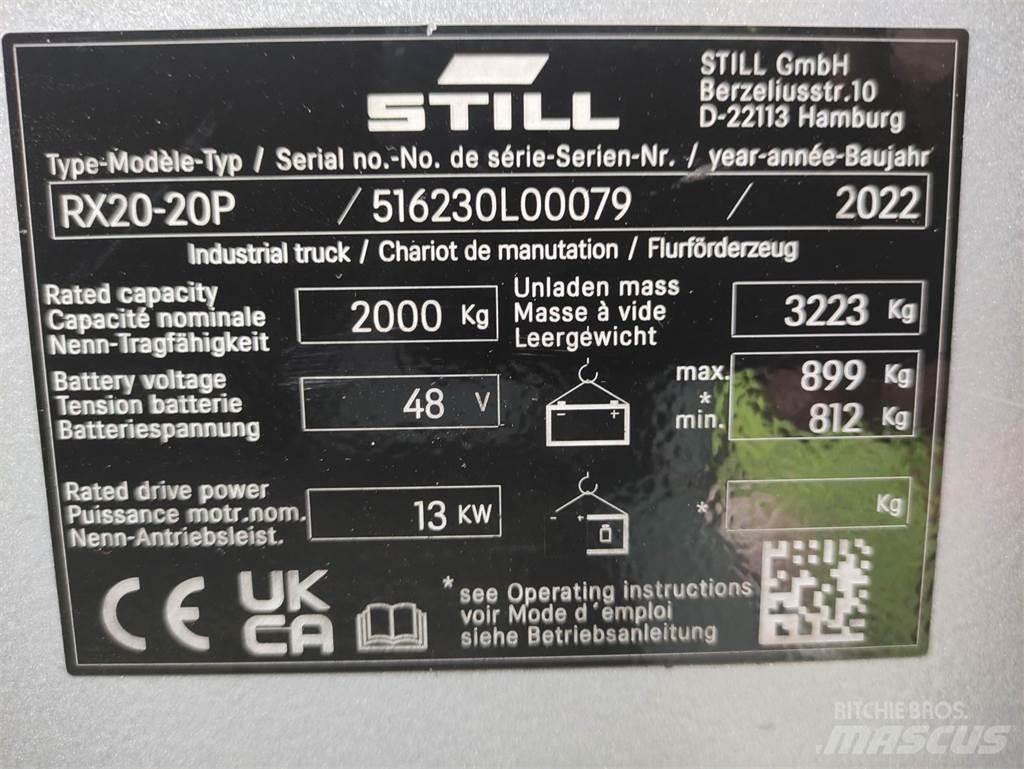 Still RX20-20 P Carretillas de horquilla eléctrica