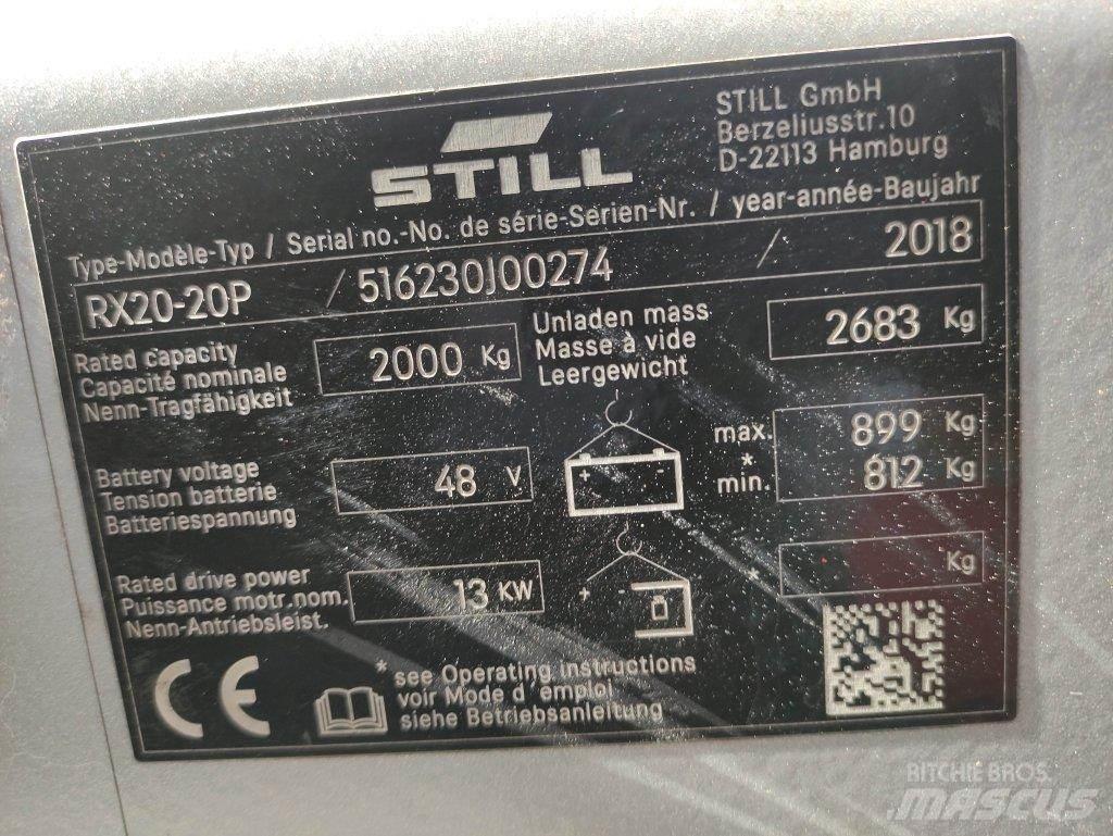Still RX20-20P Carretillas de horquilla eléctrica