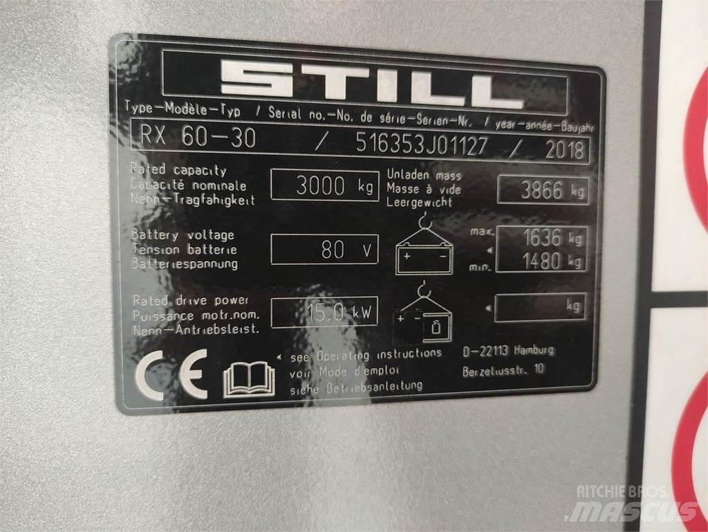 Still RX60-30 Carretillas de horquilla eléctrica