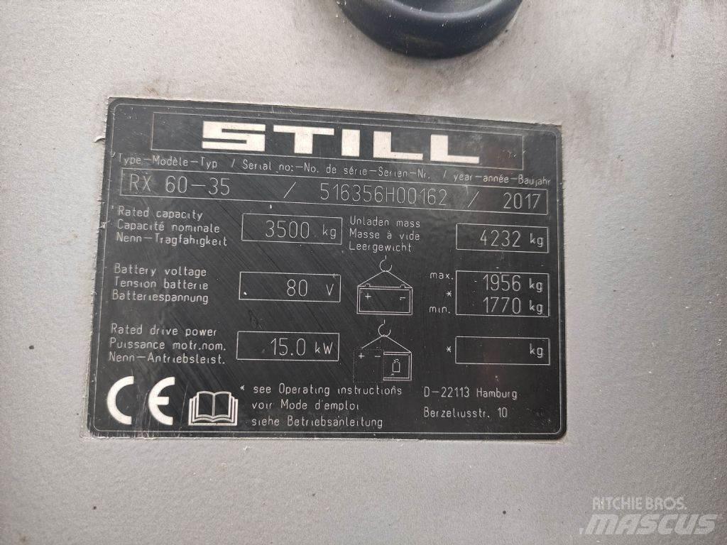 Still RX60-35 Carretillas de horquilla eléctrica