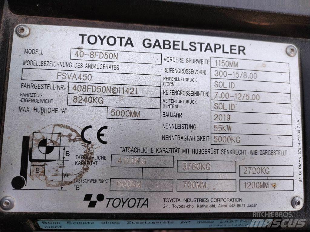 Toyota 40-8FD50N Carretillas diesel