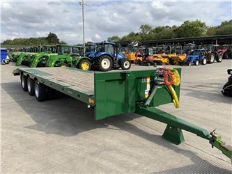 Bailey 29 Foot Tri Axle Beaver Tail Low Loader Trailer (S