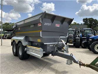 JPM Black 20 Tonne Dump Trailer
